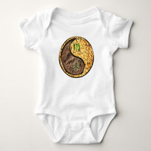Jungfrau & Feuer Ziege Baby Strampler