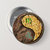 Jungfrau & Feuerhund Button (Vorne & Hinten)