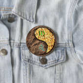 Jungfrau & Feuerhund Button (Beispiel)