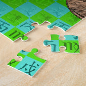 Jungfrau & Feuerhund Puzzle (Seite)