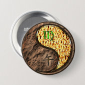 Jungfrau & Feuerpferd Button (Vorne & Hinten)