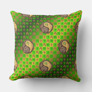 Jungfrau & Feuerpferd Kissen