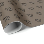 Jungfrau Geschenkpapier (Rolleneckpunkt)