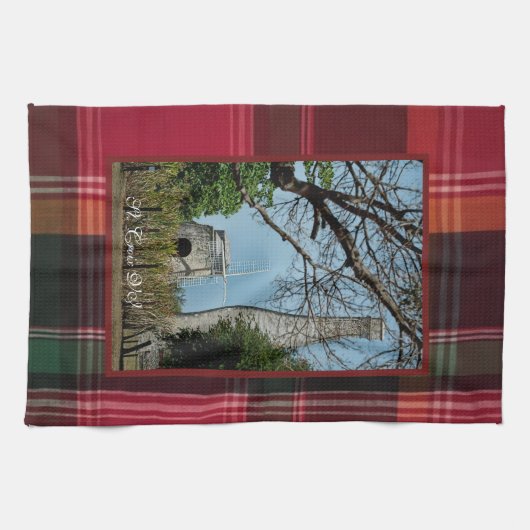 Jungfrau Geschirrtuch (Horizontal)