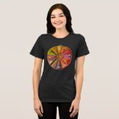 Jungfrau gewinnt Tri-Blend shirt (Vorderseite voll)
