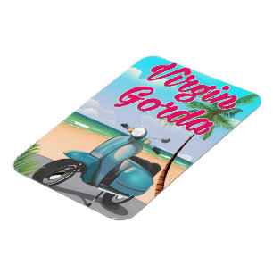 Jungfrau Gorda Britische Jungfrau Inseln Magnet