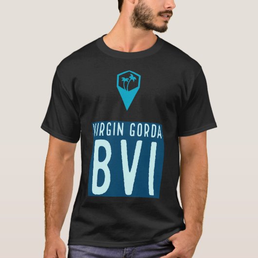 Jungfrau Gorda Bvi T-Shirt (Vorderseite)