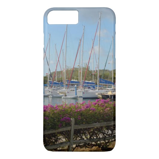 Jungfrau Gorda Yacht Hafen Case-Mate iPhone Hülle (Rückseite)