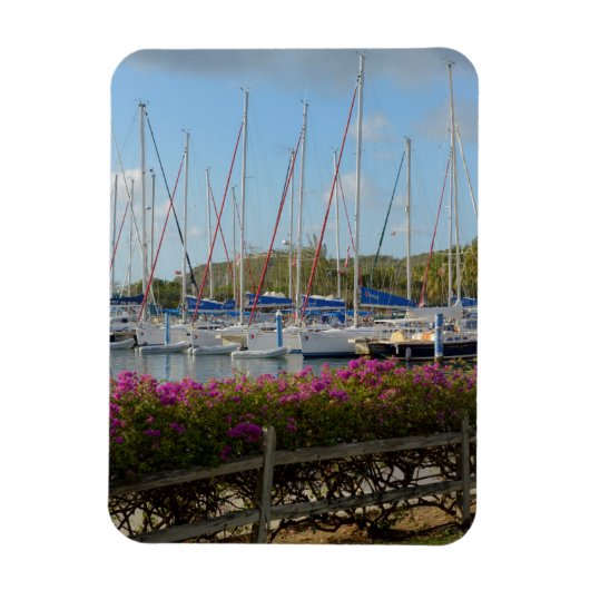 Jungfrau Gorda Yacht Hafen Magnet (Vertikal)