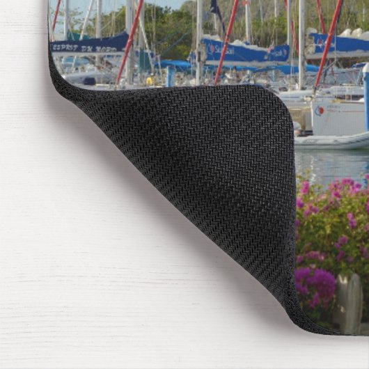 Jungfrau Gorda Yacht Hafen Mousepad (Ecke)