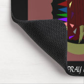 JUNGFRAU GUADALUPE BITTE FÜR UNS BITTE BEACHTEN ! MOUSEPAD (Ecke)