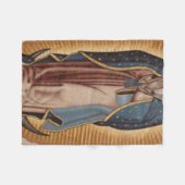 Jungfrau Guadalupe Fleecedecke (Vorderseite (Horizontal))