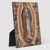 Jungfrau Guadalupe Fotoplatte (Seite)