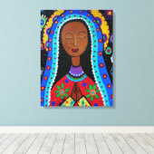 Jungfrau Guadalupe Leinwanddruck (Insitu (Holzboden))