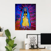 Jungfrau Guadalupe Poster (Heimbüro)