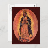 Jungfrau Guadalupe Postkarte (Vorne/Hinten)