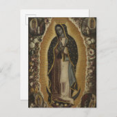 Jungfrau Guadalupe Postkarte (Vorne/Hinten)