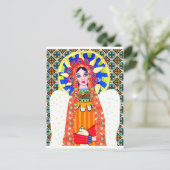 Jungfrau Guadalupe Postkarte (Stehend Vorderseite)