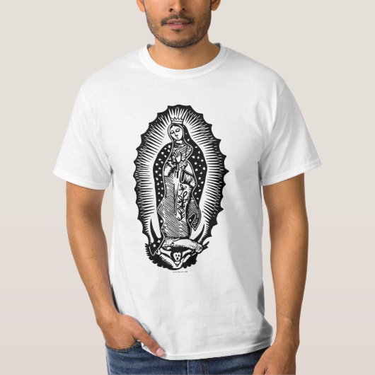 Jungfrau Guadalupe T-Shirt (Vorderseite)