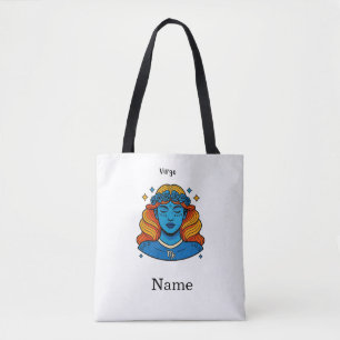 Jungfrau Himmelsgöttin - Ästhetische Zodiak Kunst Tasche