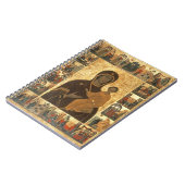 Jungfrau Hodegetria Ikone von Smolensk, c.1450 Notizblock (Linke Seite)