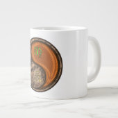 Jungfrau & Holz-Drache Jumbo-Tasse (Vorderseite Rechts)