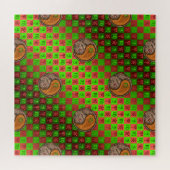 Jungfrau & Holz Tiger Puzzle (Horizontal)