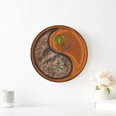 Jungfrau & Holz Ziege Große Wanduhr (Zuhause)