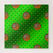 Jungfrau & Holz Ziege Puzzle (Horizontal)