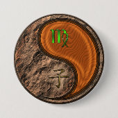 Jungfrau & Holzratte Button (Vorderseite)