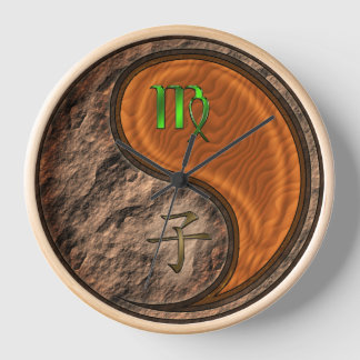 Jungfrau & Holzratte Uhr