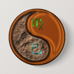 Jungfrau & Holzschlange Button
