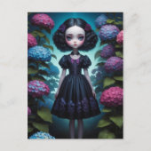 Jungfrau - Hortensia Postkarte (Vorderseite)