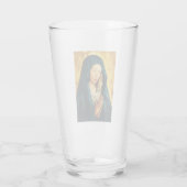 Jungfrau im Gebet von Riga Glas (Rückseite)