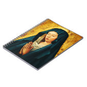 Jungfrau im Gebet von Riga Notizblock (Linke Seite)