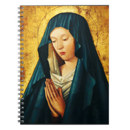 Jungfrau im Gebet von Riga Notizblock