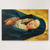 Jungfrau im Gebet von Riga Puzzle (Horizontal)