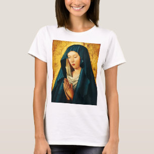 Jungfrau im Gebet von Riga T-Shirt