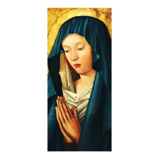 Jungfrau im Gebet von Riga Werbekarte (Vorne)