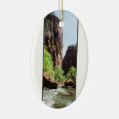 Jungfrau im Zion Nat'l Park Keramikornament (Rechts)