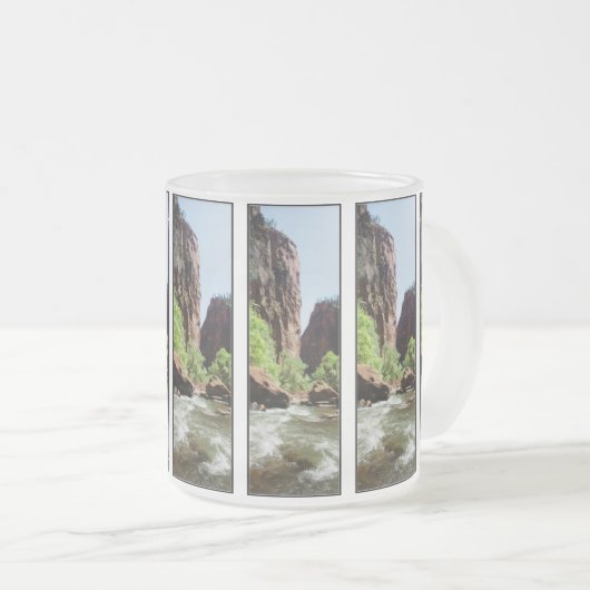 Jungfrau im Zion Nat'l Park Mattglastasse (VorderseiteRechts)