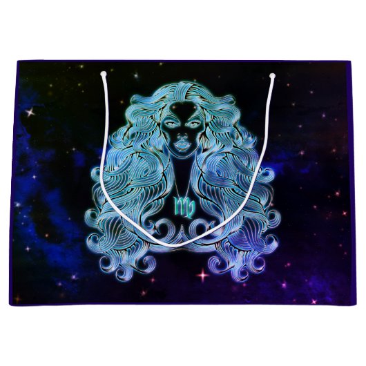 Jungfrau in der Jungfrau zodiac Geschenktasche Große Geschenktüte (Vorderseite)