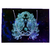 Jungfrau in der Jungfrau zodiac Geschenktasche Große Geschenktüte (Rückseite)