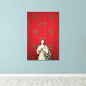 Jungfrau in der Spaccanapoli Kirche, Neapel Leinwanddruck (Insitu (Holzboden))