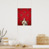 Jungfrau in der Spaccanapoli Kirche, Neapel Poster (Küche)