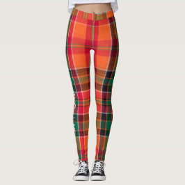 Jungfrau Inseln Flaggenstaat USVI St. Croix Madras Leggings