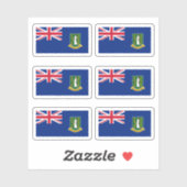 Jungfrau Islander Aufkleber (Blatt)