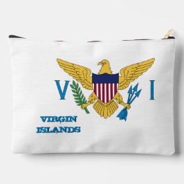 Jungfrau Islands bag, Flagge der US-Jungfrau Zubehörtasche