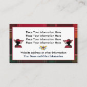 Jungfrau Islands Caribbean Madras USVI Visitenkarte (Rückseite)