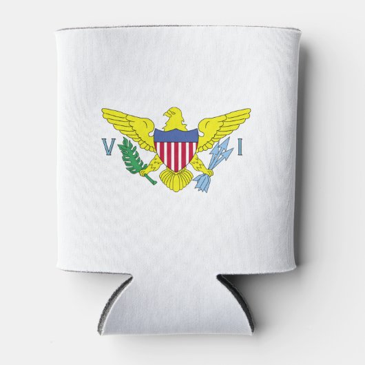 Jungfrau Islands Flag kann kühlen Dosenkühler (Vorderseite)